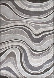 Dynamic Rugs ECLIPSE 68141-6343 Multi and Silver